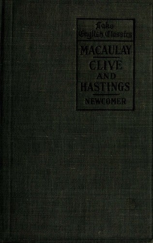 Essays (Lord Clive / Warren Hastings)