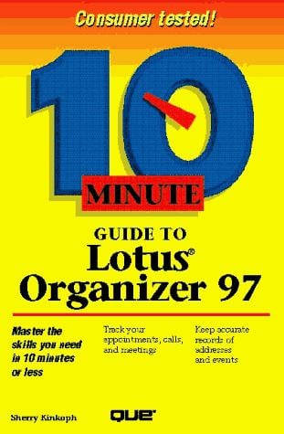 10 minute guide to Lotus Organizer 97