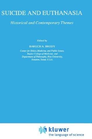 Suicide and euthanasia
