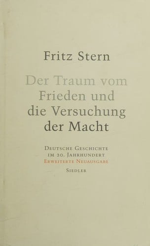 Der Traum vom Frieden und die Versuchung der Macht