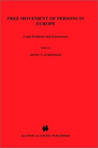 Free movement of persons in Europe