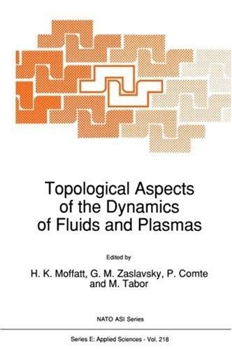 Topological aspects of the dynamics of fluids and plasmas