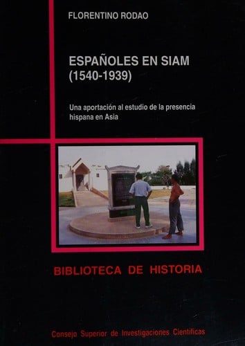 Españoles en Siam, 1540-1939