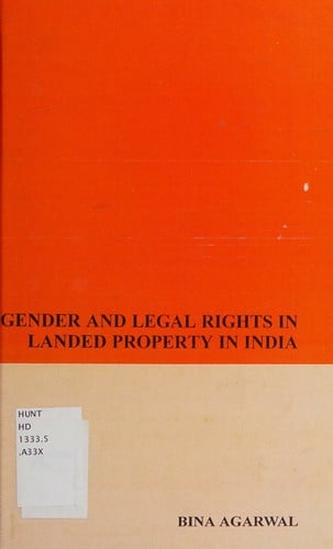 Gender and Legal Rights in Landed Property in India