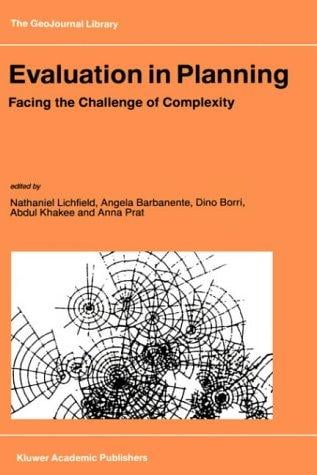 Evaluation in planning