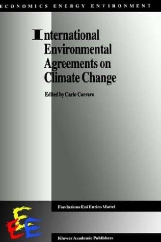International environmental agreements on climate change