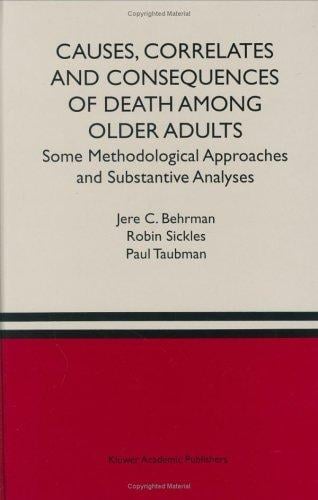 Causes, correlates and consequences of death among older adults