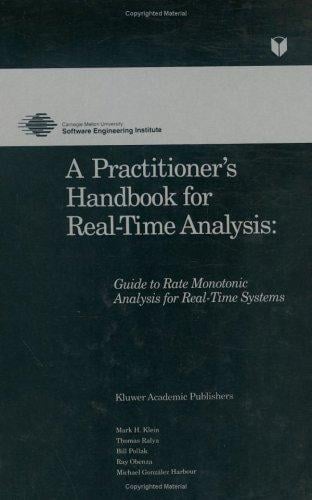 A Practitioner's handbook for real-time analysis