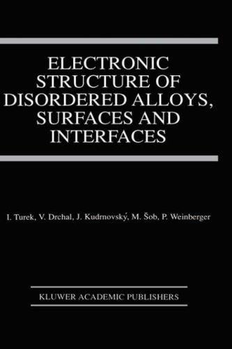 Electronic Structure of Disordered Alloys, Surfaces and Interfaces