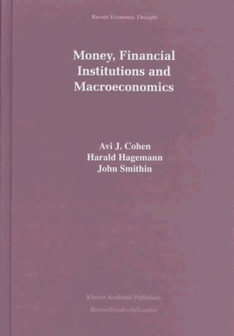 Money, financial institutions, and macroeconomics