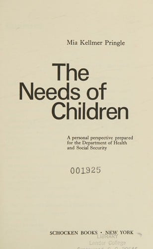 The needs of children