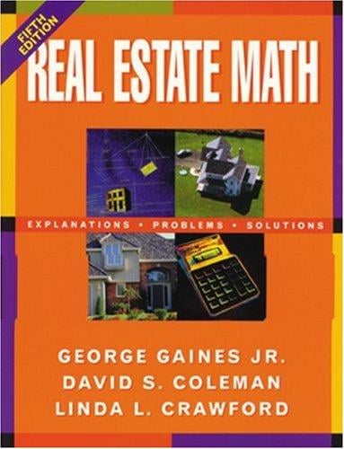Gaines and Coleman real estate math