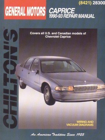 Chilton's Chevrolet Caprice