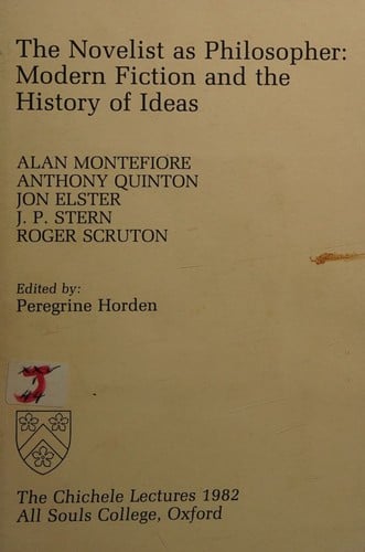 The Novelist as philosopher