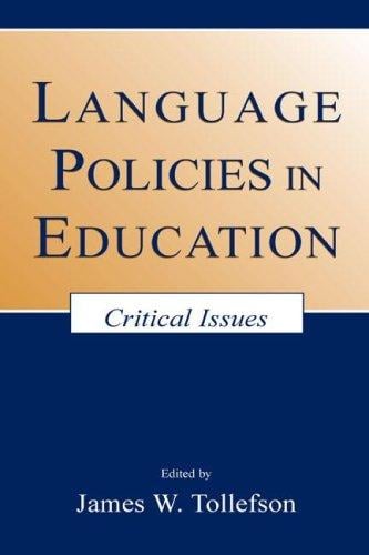 Language policies in education