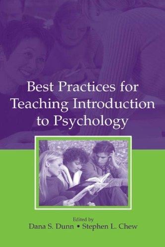 Best practices for teaching introduction to psychology