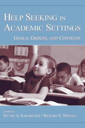 Help seeking in academic settings