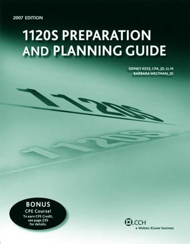 1120S Preparation and Planning Guide (2007) (Preparation and Planning)