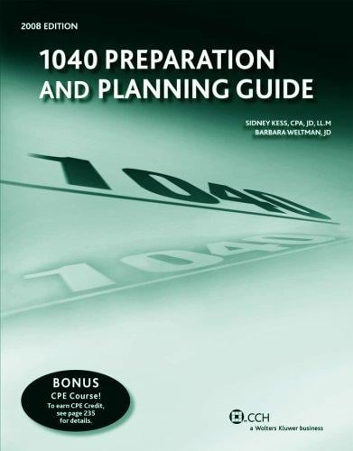 1040 Preparation and Planning Guide (2008) (Preparation and Planning)