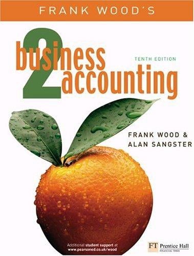 Frank Wood's Business Accounting 2