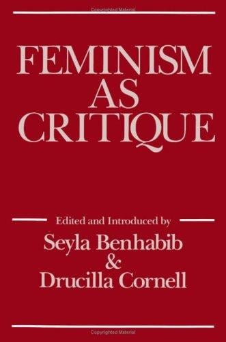 Feminism as critique