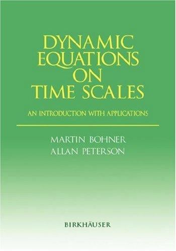 Dynamic equations on time scales