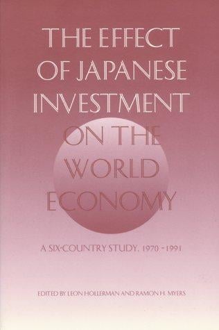 The effect of Japanese investment on the world economy