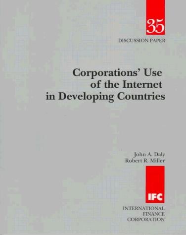 Corporations' use of the Internet in developing countries