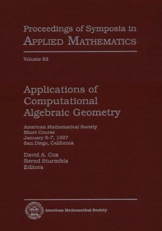 Applications of computational algebraic geometry