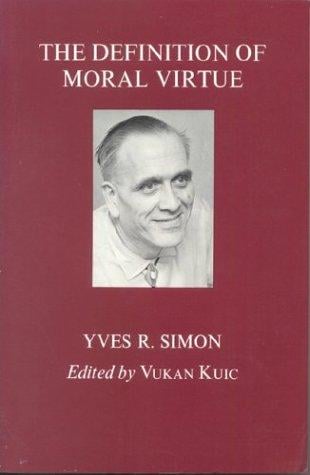 The definition of moral virtue