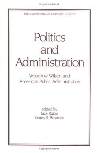 Politics and administration
