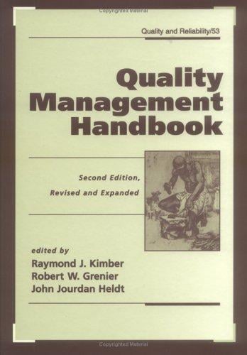 Quality management handbook