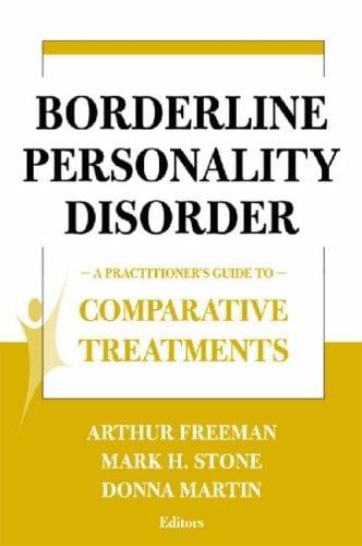 Comparative treatments for borderline personality disorder
