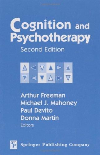 Cognition and psychotherapy