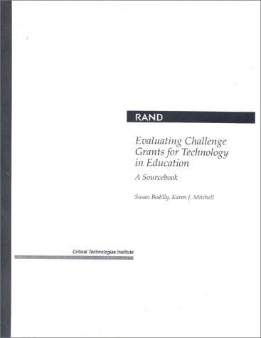 Evaluating challenge grants for technology in education