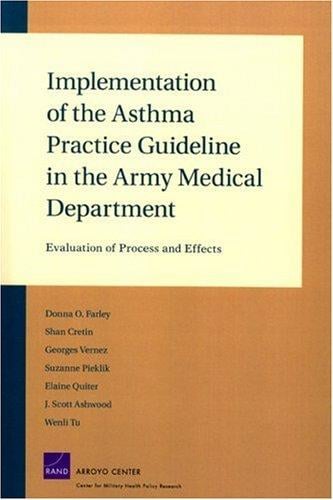 Implementation of the asthma practice guideline in the Army Medical Department