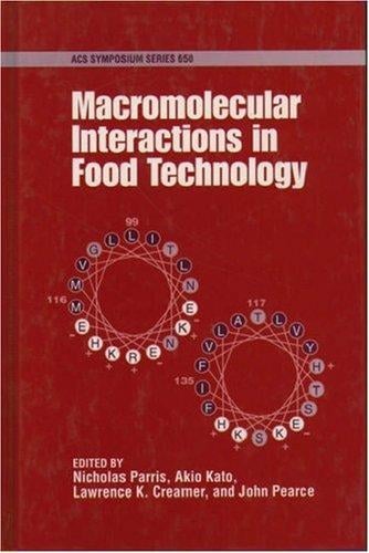 Macromolecular interactions in food technology