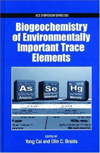 Biogeochemistry of environmentally important trace elements