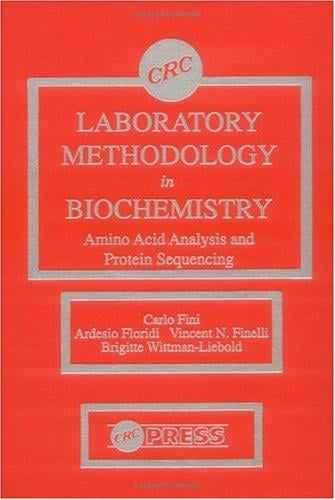 Laboratory methodology in biochemistry