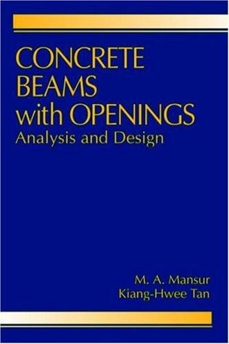 Concrete beams with openings