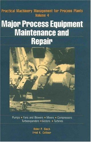 Major process equipment maintenance and repair