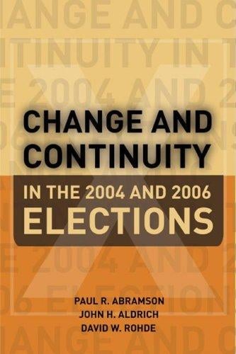 Change and continuity in the 2004 and 2006 elections