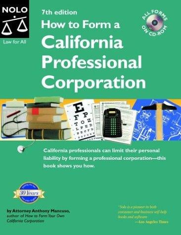 How to form a California professional corporation