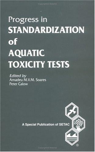 Progress in standardization of aquatic toxicity tests