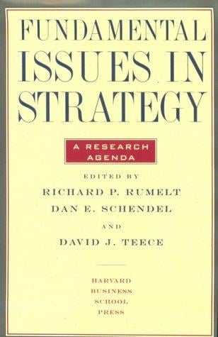 Fundamental issues in strategy