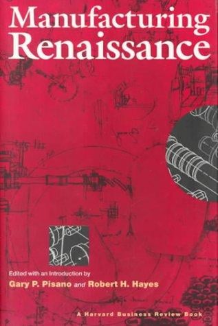 Manufacturing renaissance