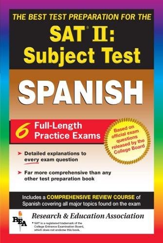 The best test preparation for the SAT II, subject test