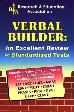 REA's verbal builder for admission & standardized tests