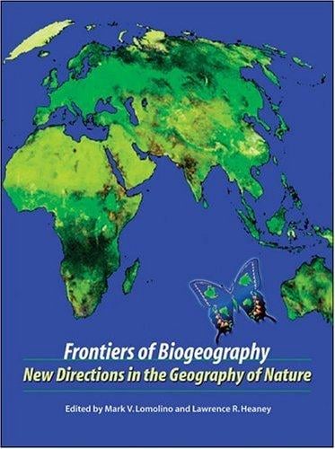 Frontiers of biogeography