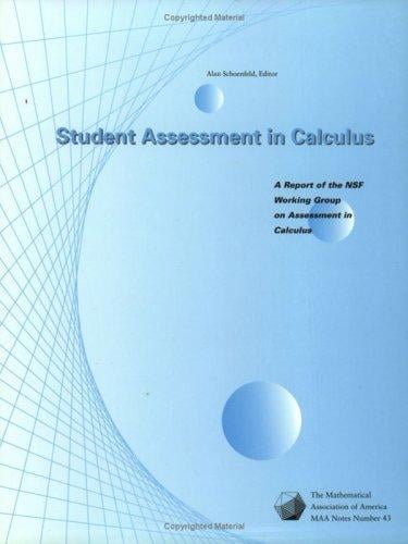 Student assessment in calculus